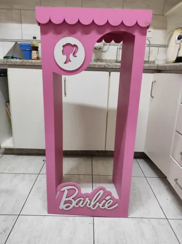 Caixa Barbie para fotos