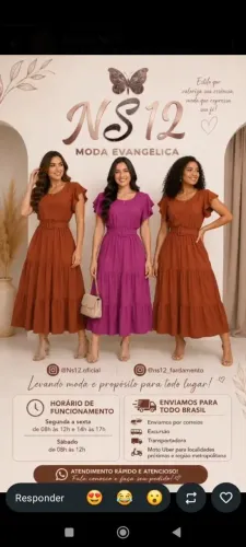 Fardamentos moda evangélica 