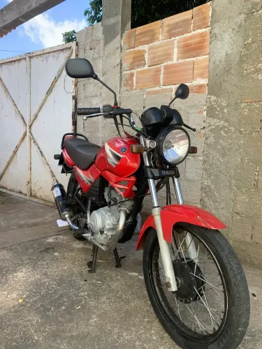 Ybr 125 2004 moto pra trabalhar placa mercosul