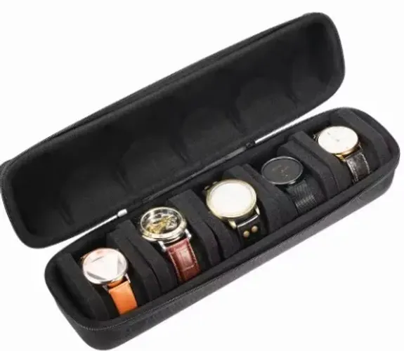 Estojo Porta Relógio - Case para 5 Slots