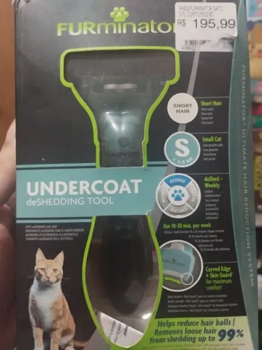 Escova Furminator removedora de pelos