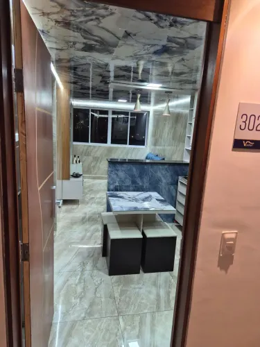 vende-se flat apartamento mobiliado no edf vuarnet miramar