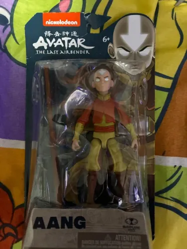Aang - Avatar The Last Airbender Aang (McFarlane) - novo e lacrado.