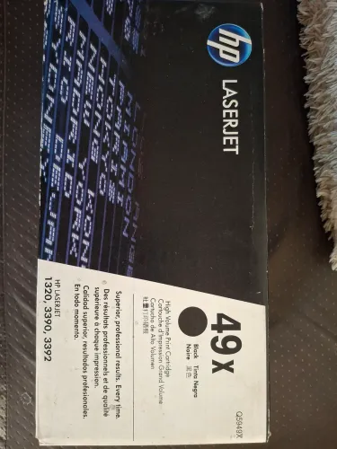 Cartucho tonner HP laser jet 49 X black