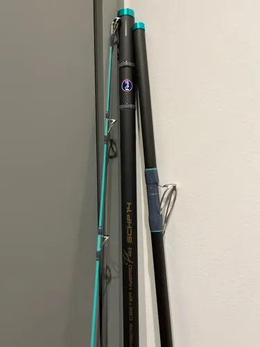 Vara de pesca Pioneer híbrida FUJI, 4.20 metros