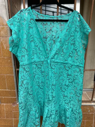 Saída de praia plus size 