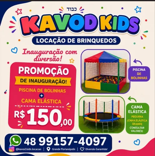 Locação de brinquedos 