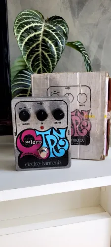 Pedal Q-tron electro-harmonix + tags