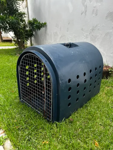 Caixa de transporte N3 canino porte médio (border collie)
