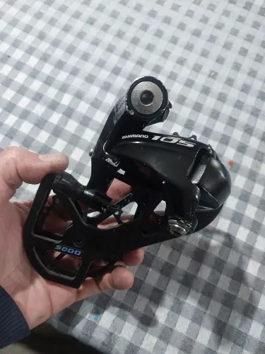 Cambio trazeiro shimano 105 11 velocidades 5800 com cage carbono