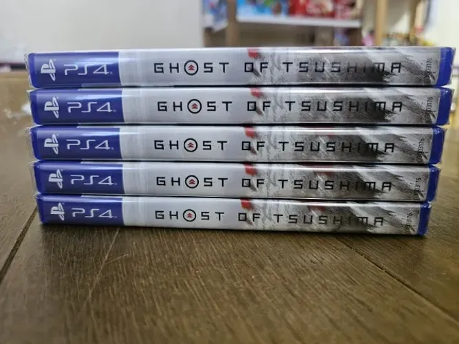 Kit 5 Ghost Of Tsushima Ps4 Lacrado