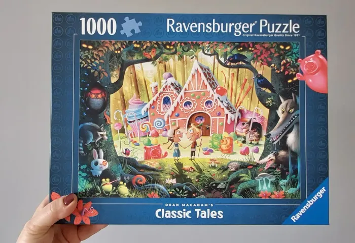 Quebra- Cabeça 1000 peças Ravensburger- João e Maria.