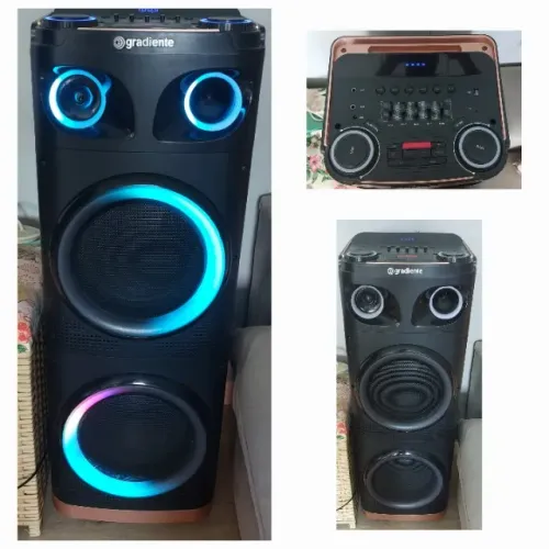 Caixa Bluetooth Gradiente 1000W