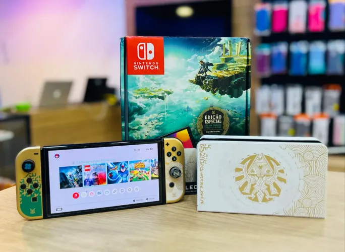 Nintendo SWITCH oled desbloqueado 