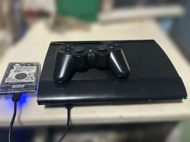 Ps3 desbloqueado + Hd 500Gigas (aceito trocas do meu interesse)