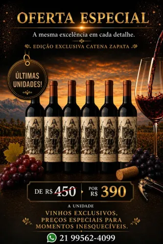 Vinhos Argentinos Catena e Angélica Zapata 