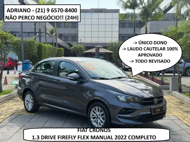 Fiat Cronos Drive 1.3 8V Flex 2022