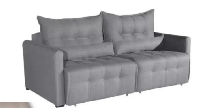 Sofá Cama Império 2,15m Retrátil e Reclinável - FAZEMOS ENTREGA E MONTAGEM!