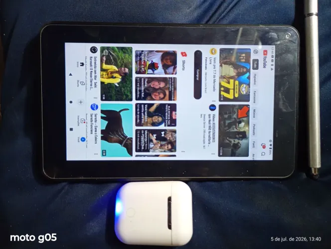 Vendo tablet Multilaser M7 com 64 GB e 4 ram