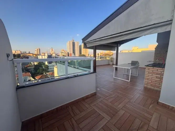 Cobertura moderna com área gourmet - Pronta para morar - ideal casal ou investidor - SBC