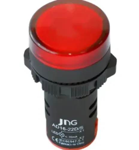 Sinaleiro vermelho AD16-22D/S 220V JNG