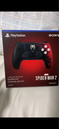 Dualsense raro Spider Man Edição limitada PS5 na caixa