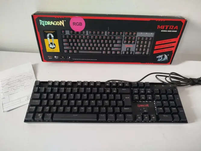 Vendo teclado Redragon Mitra 