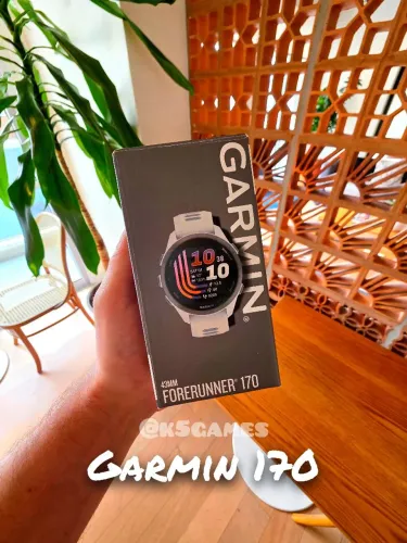 Garmin Forerunner 170 43m Branco - Lacrado - PROMOÇÃO ABC SP
