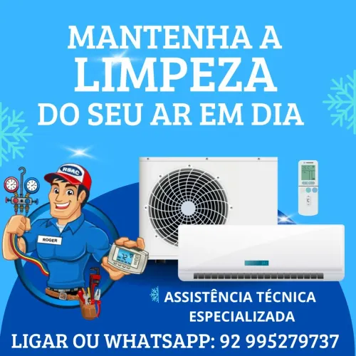Limpeza de ar-condicionado Split (@>×)