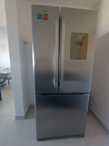 Geladeira Electrolux Inverse Inox - Top de linha!
