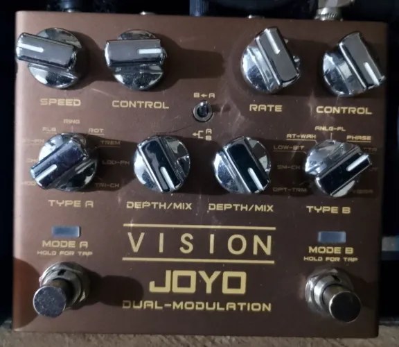 Set de pedais para baixo/guitarra