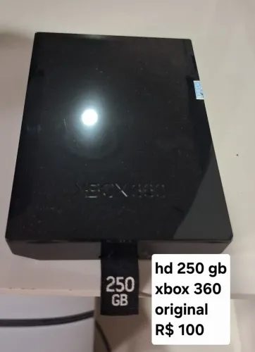 Hd xbox 360 250 gb orginal