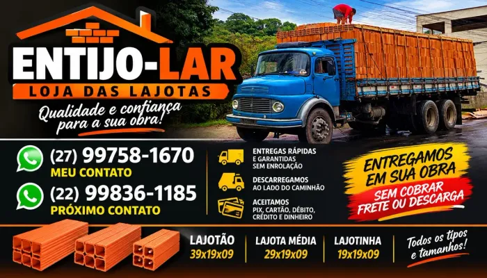 Lajotão e Lajotas de primeira e baixo preço