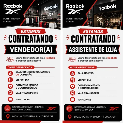Vagas de Emprego Outlet Premium