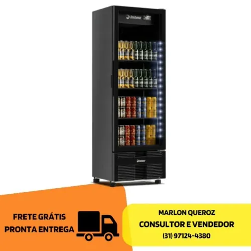Cervejeira 565 Litros Porta de Vidro Imbera