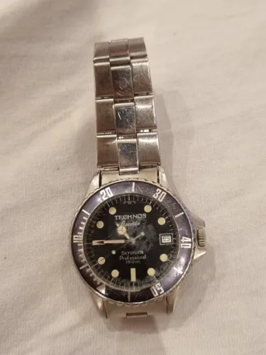 Relógio Technos Quartz Skydiver Professional Original<br>