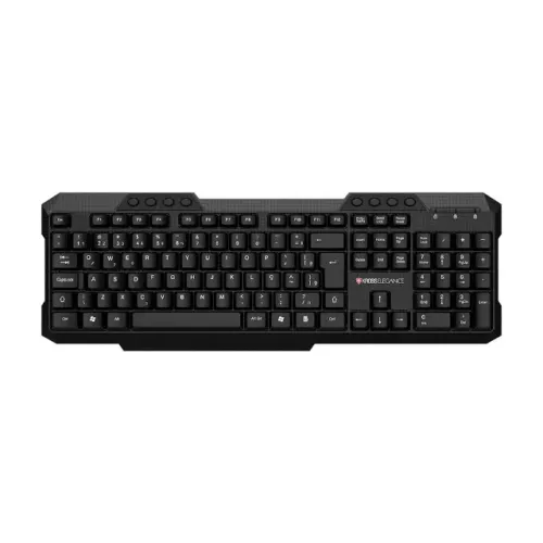 Teclado KROS ELEGANCE c/ fio e 10 botões extras