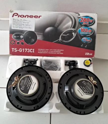 Par Alto Falantes Woofer Pioneer 6 Polegadas