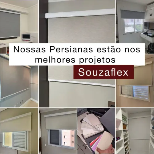 Persiana Fabricação. Acionamento Automático