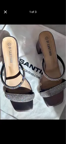 salto alto di santinni strass 39