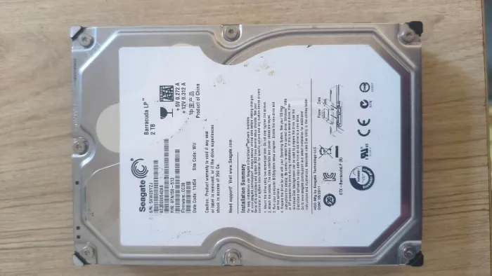 HD Seagate de 2T