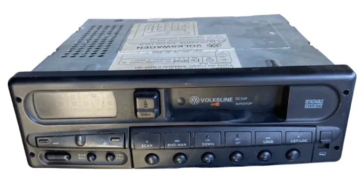 Rádio VW Volksline DC249 Original Volkswagen Gol GTI Santana Parati 1995