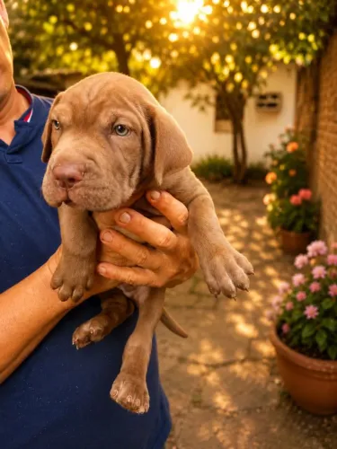 Vdd filhotes de Doberman com cha-pey