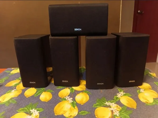 Kit 5 Caixas Acústicas Denon - Home Theater