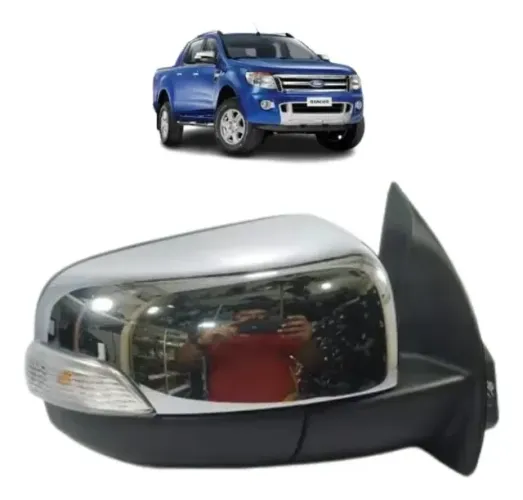 Retrovisor Ford Ranger Retrátil 2013/2022 Lado Direito