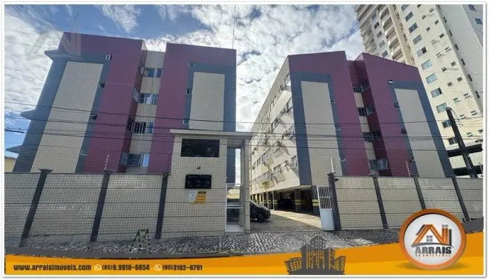 Apartamento com 4 dormitórios à venda, 90 m² por R$ 340.000 - Benfica--Fortaleza/CE