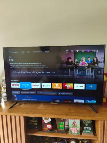 Tv Smart Android 43 polegadas - 4 meses de uso 