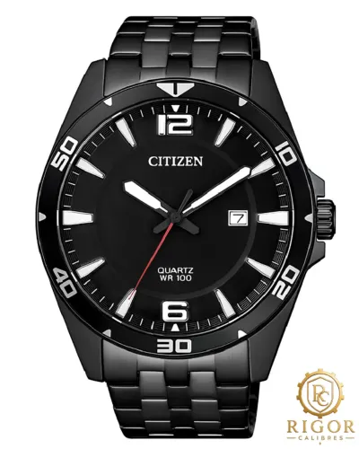 Relógio Citizen BI5055-51E 40mm Aço Preto - 100m de Resistência, All Black e Estiloso