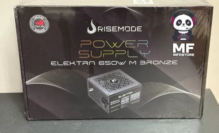 Fonte 650W Rise Mode Elektra, Full Modular, 80 Plus Bronze - NOVA