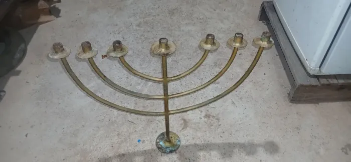 Candelabro de sete velas